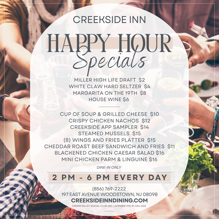 Happy Hour Specials