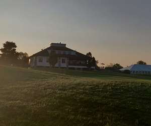 View of Creekside Inn from golf course