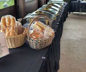 Buffet in Creekside Inn Pavilion