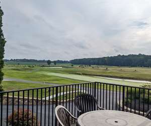 Creekside Inn Outdoor Dining View of Golf Course