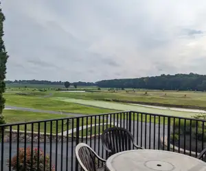 Creekside Inn Outdoor Dining View of Golf Course