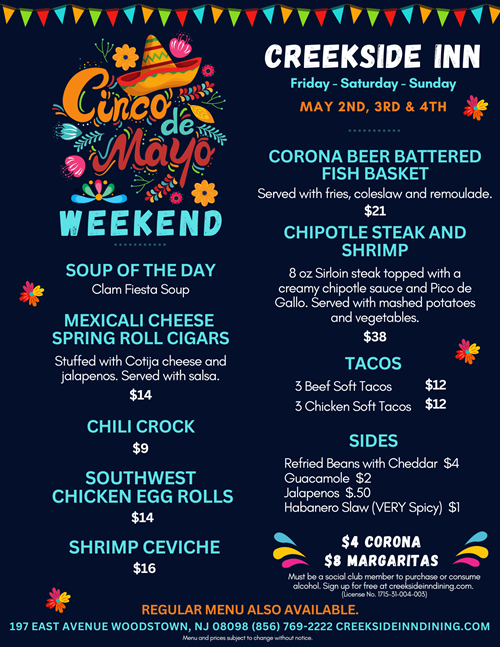 Cinco de Mayo Specials