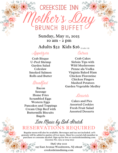 Mother's Day Brunch Buffet