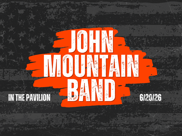 John Mountain Band in the pavilion June 20, 2026